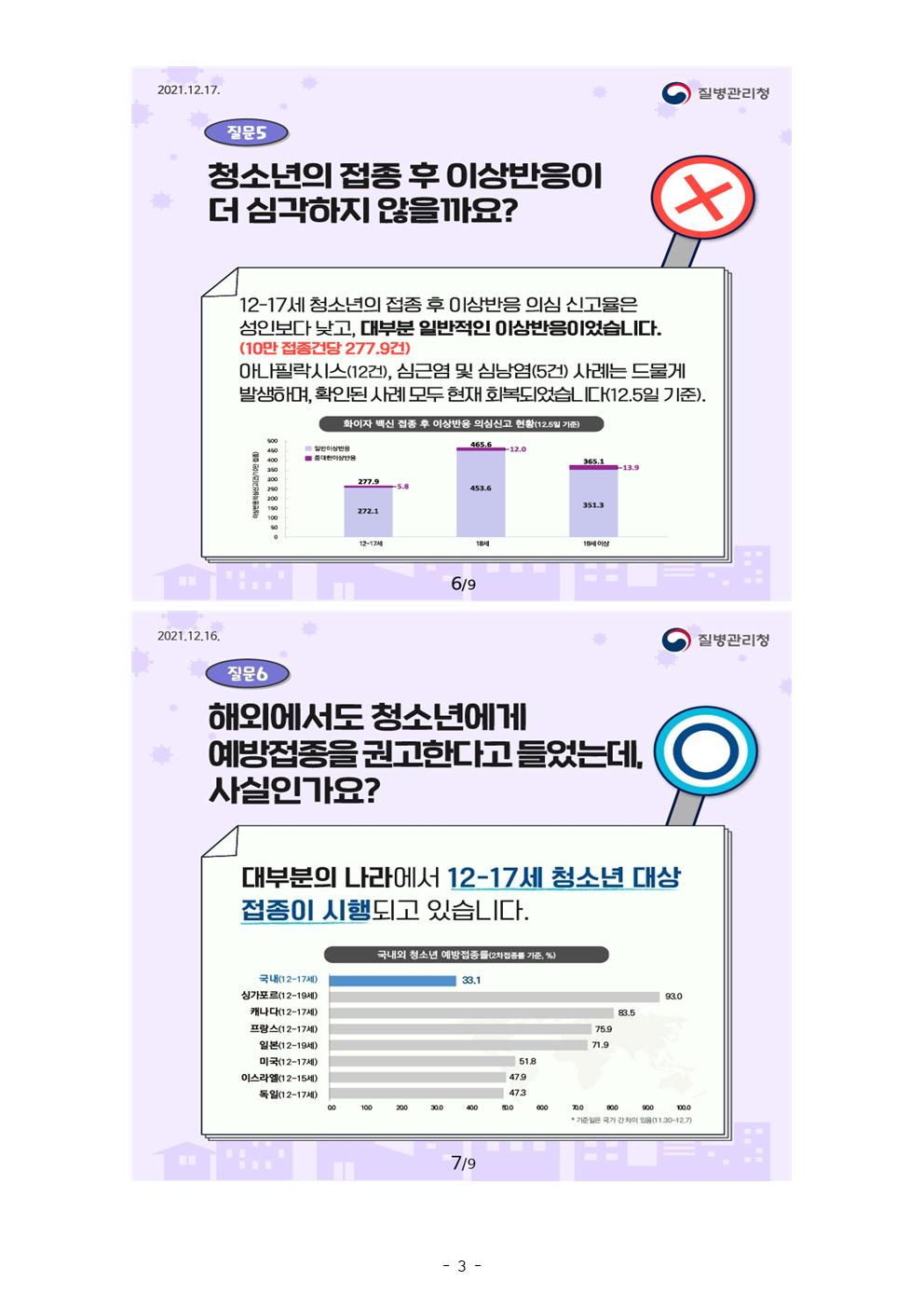 가정통신문(방학 중 코로나 19 예방 및 백신접종 안내자료)003